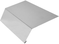 Odkvapový pás bez vodnej drážky, prírez 200 mm x 1000 mm hliník
