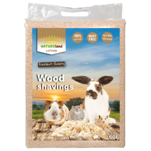NATUREland LITTER Hoblinová podstielka 60 l