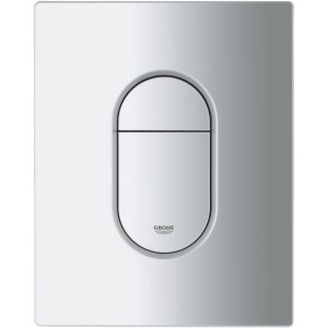 Grohe Arena Cosmopolitan WC splachovacia doska, chróm, pre duálne splachovanie.