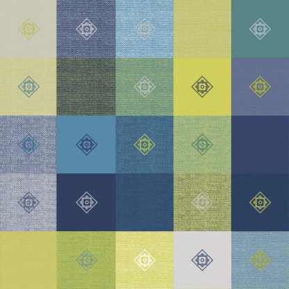 d-c-table Obrus Manhattan Victor Blau 110 x 140 cm