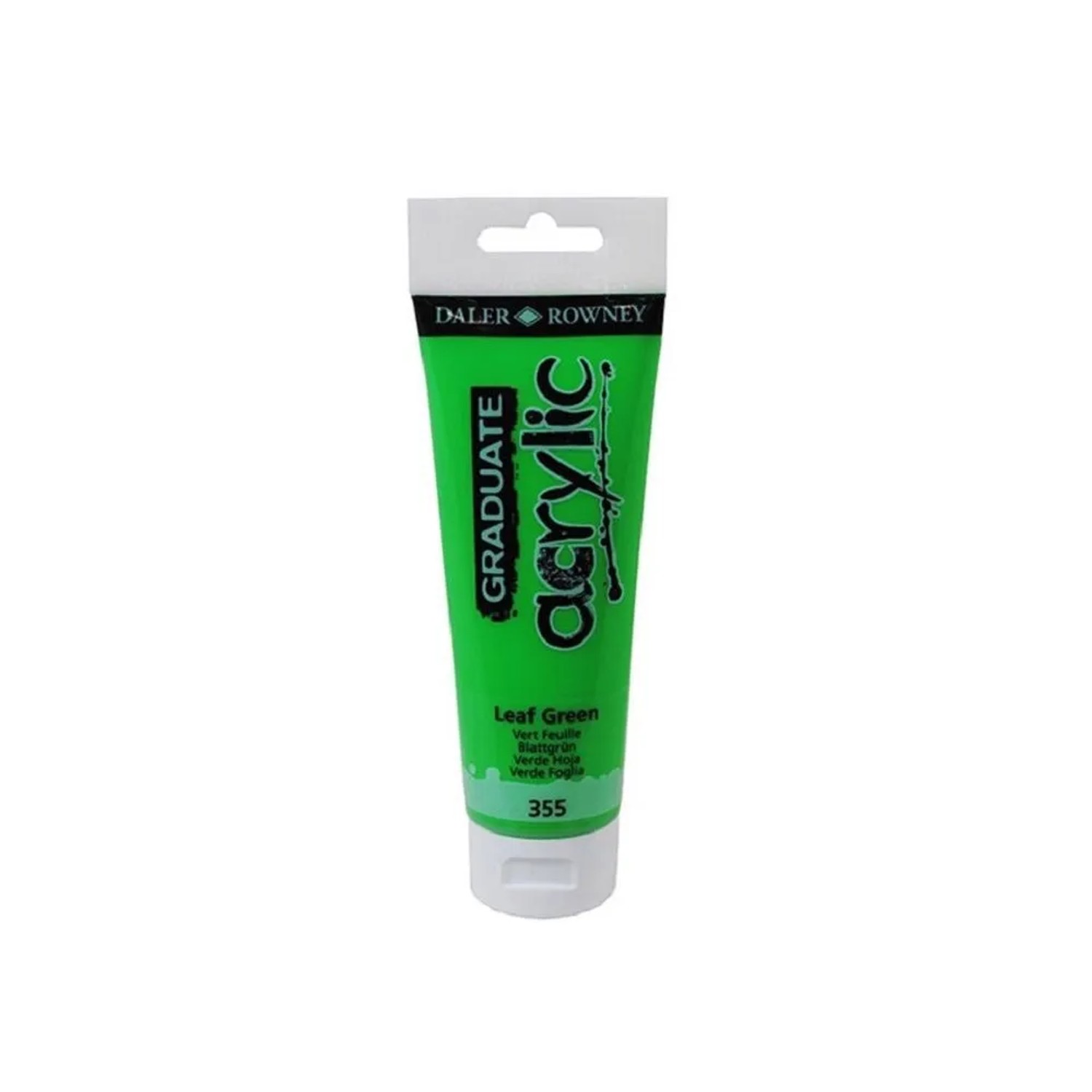 E-shop Daler Rowney Akrylová farba GRADUATE listová zeleň, 120 ml