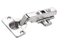 Hettich Dvojramenný nábytkový záves, brzda, plné prekrytie, poniklovaný, 35 mm