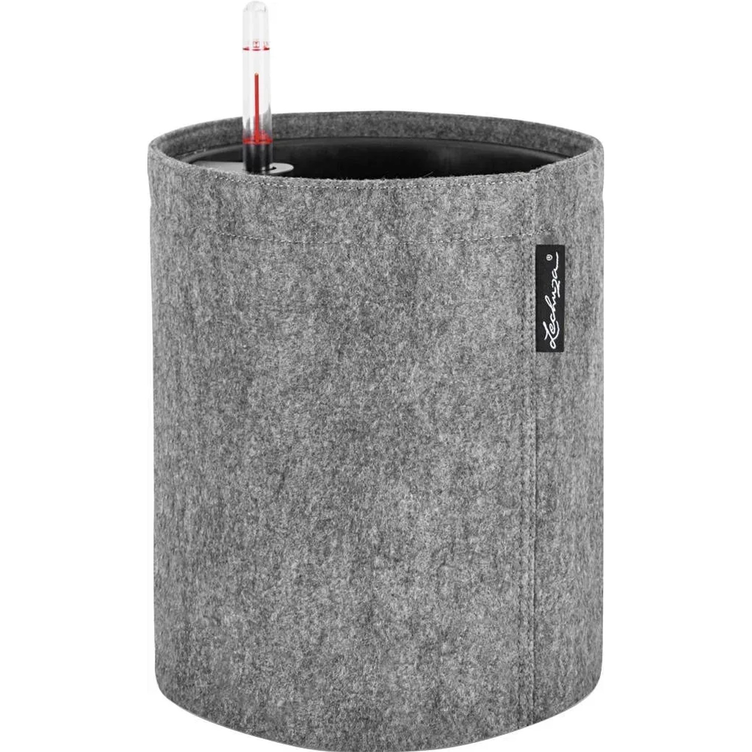 E-shop Lechuza Kvetináč Trendcover 23, Felt Dark Natural, pr. 23 x 26,5 cm