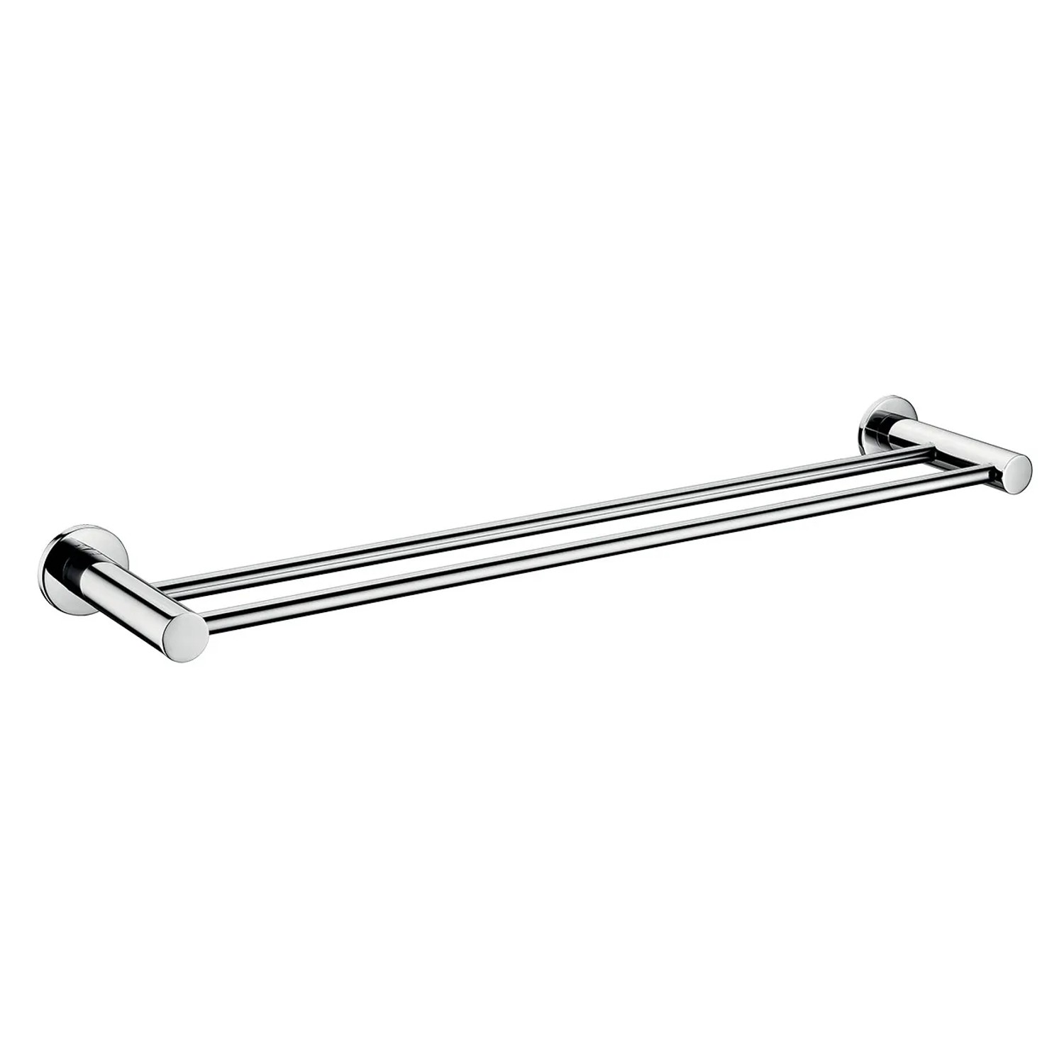 E-shop Novaservis Dvojitý držiak uterákov Ferro Smile, leštená nerez, 600 mm