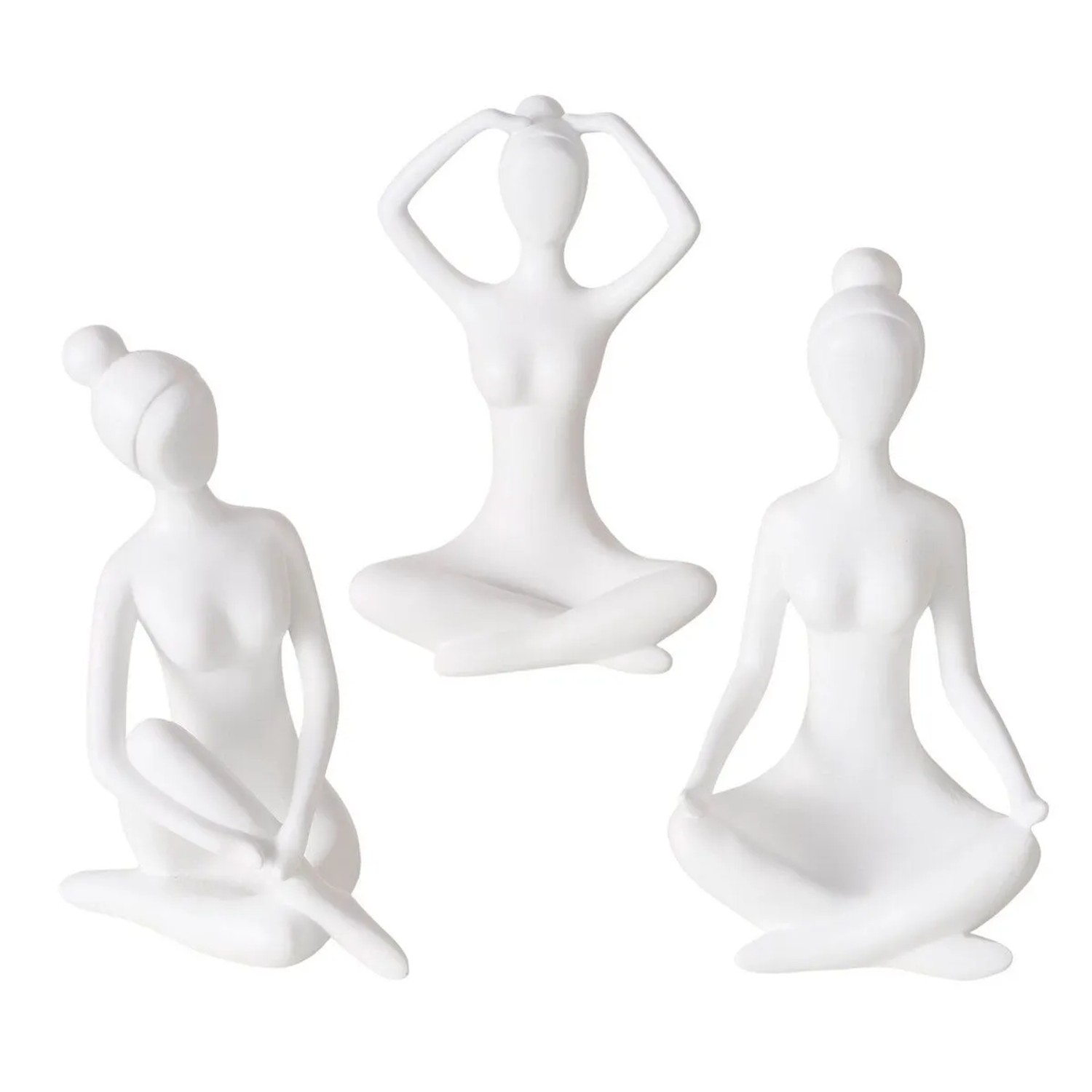 E-shop Boltze Dekoratívna figúrka jogínky Yoga, rôzne druhy, 29 cm, 1 ks