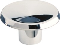 Gombík 918, 37 mm x 37 mm x 20 mm chróm lesklý