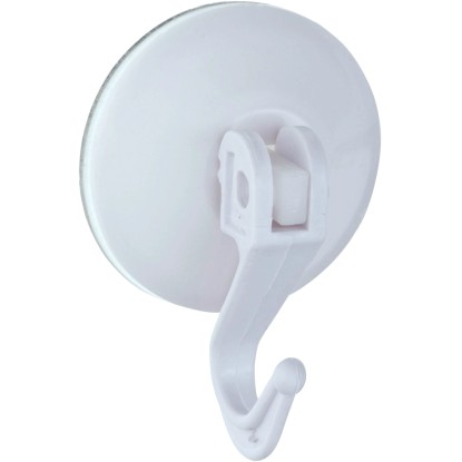 Wenko Háčik s prísavkou pákový priemer 45 mm, 2 ks biely