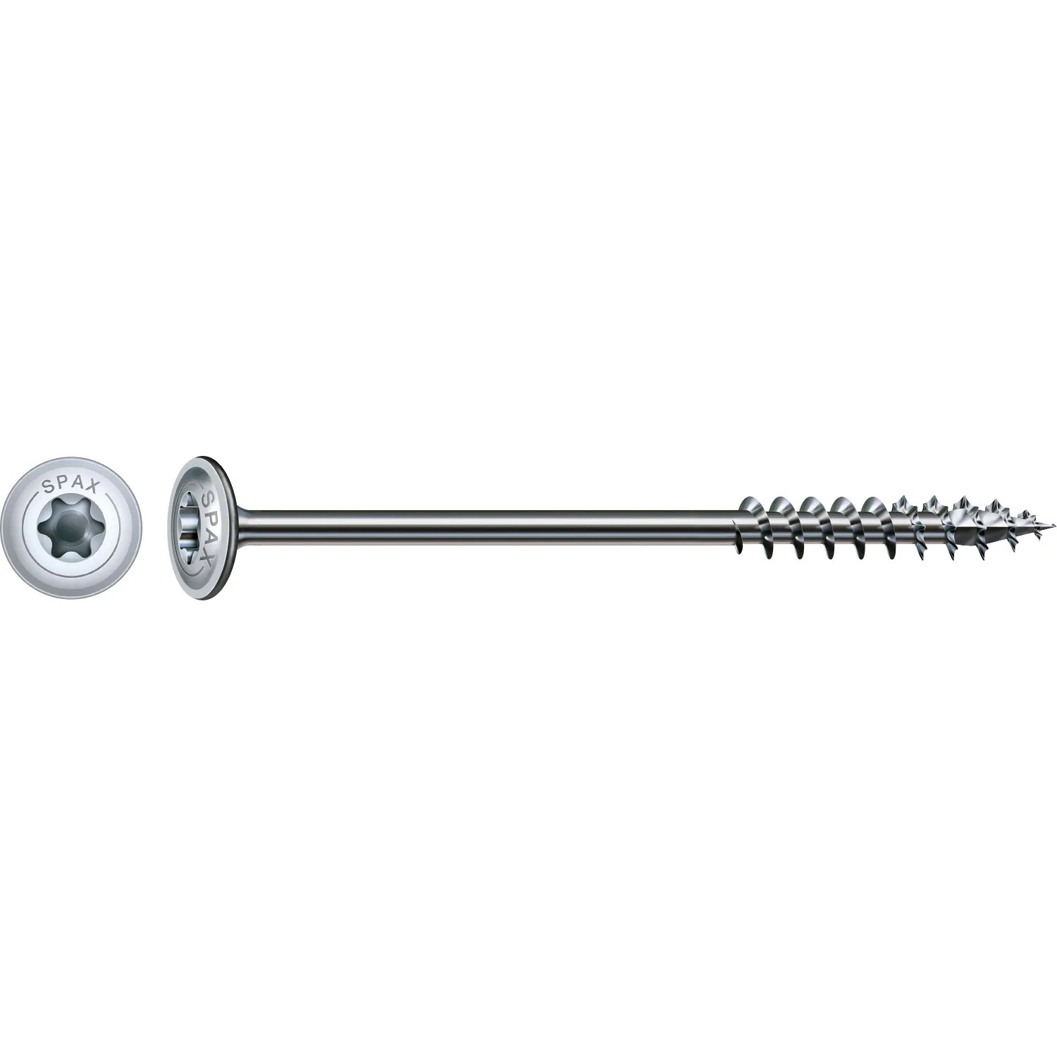 E-shop Spax Skrutka tan.hlava Hi.Force T-Star+ T30 4CUT čiast.závit Wirox 6x100 mm 24ks