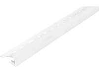 Arcansas Ochranný profil OPENROUND PVC biely 8 x 21,5 x 2500 mm