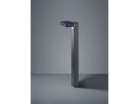 Reality Vonkajšia solárna LED lampa Esquel, antracitová, 4,5 W, 14 x 18 x 60 cm