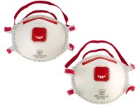 LUX Respirátor proti jemnému prachu FFP3, 2 ks