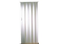 Dvere zhrňovacie PVC 90 x 200 cm biele Dvere zhrňovacie PVC 90 x 200 cm biele