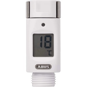 Abus JC8740 Pia sprchový teplomer na zobrazenie teploty a bezpečnosť detí pri sprchovaní.