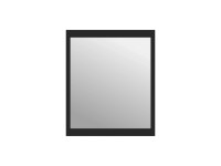 Kristall-Form Zrkadlo Beach čierna 60 x 40 cm