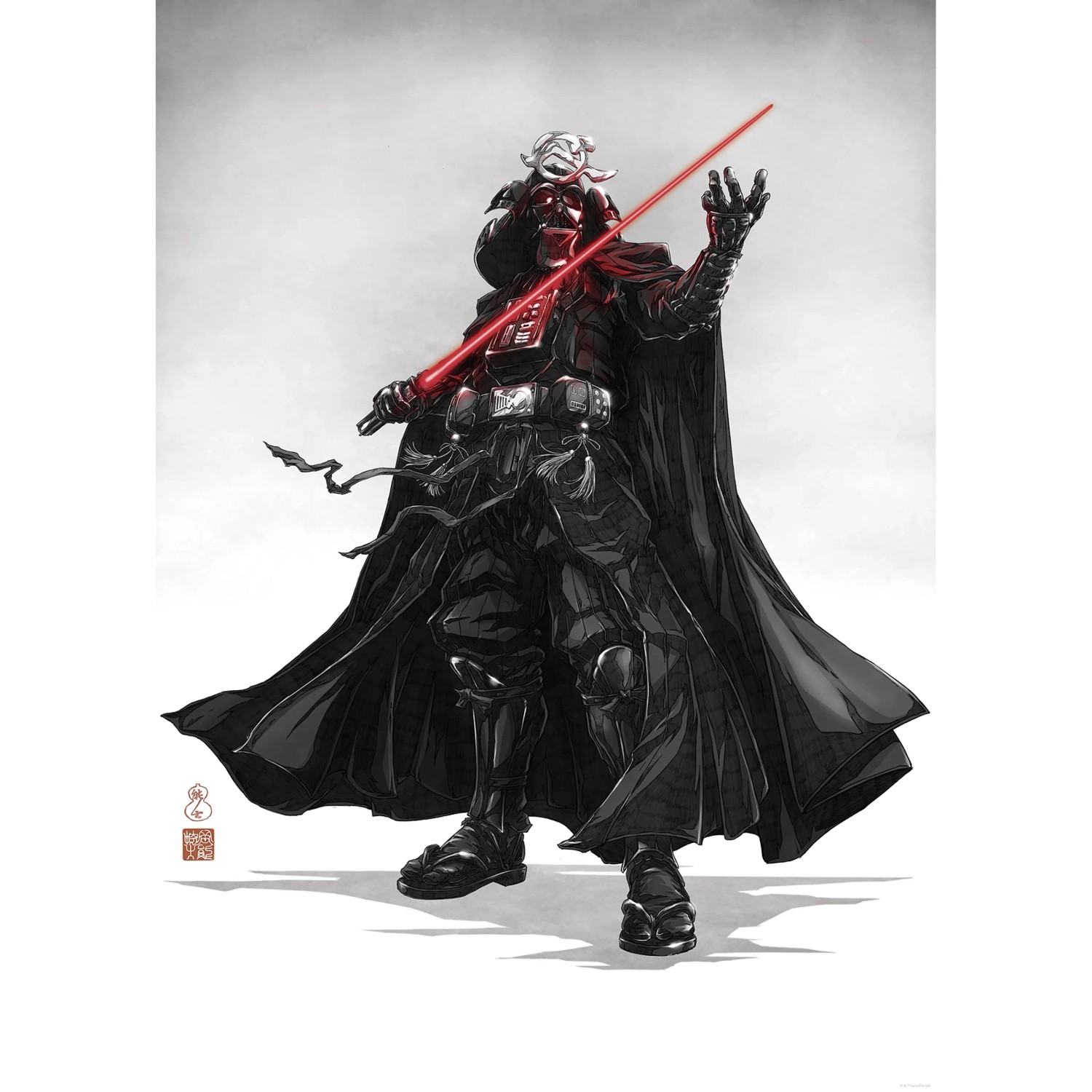 E-shop Komar Plagát Star Wars Vision Samurai Dark Lord 50 cm x 70 cm