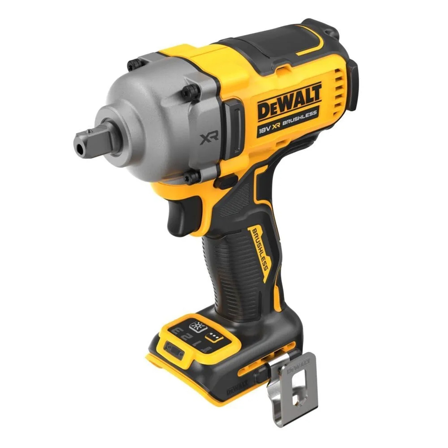 E-shop DeWALT 18V XR Aku bezuhlíkový rázový uťahovač DCF892NT-XJ, 1/2", Solo + kufor