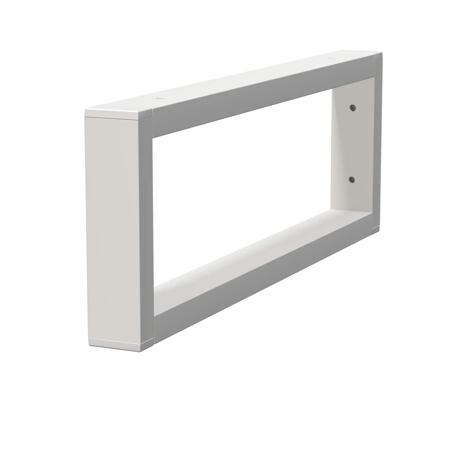 E-shop INTEDOOR Konzola BEE hranatá, 16 x 4 x 45 cm, biela mat