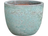 Kvetináč 17 cm x priemer 20 cm zelený