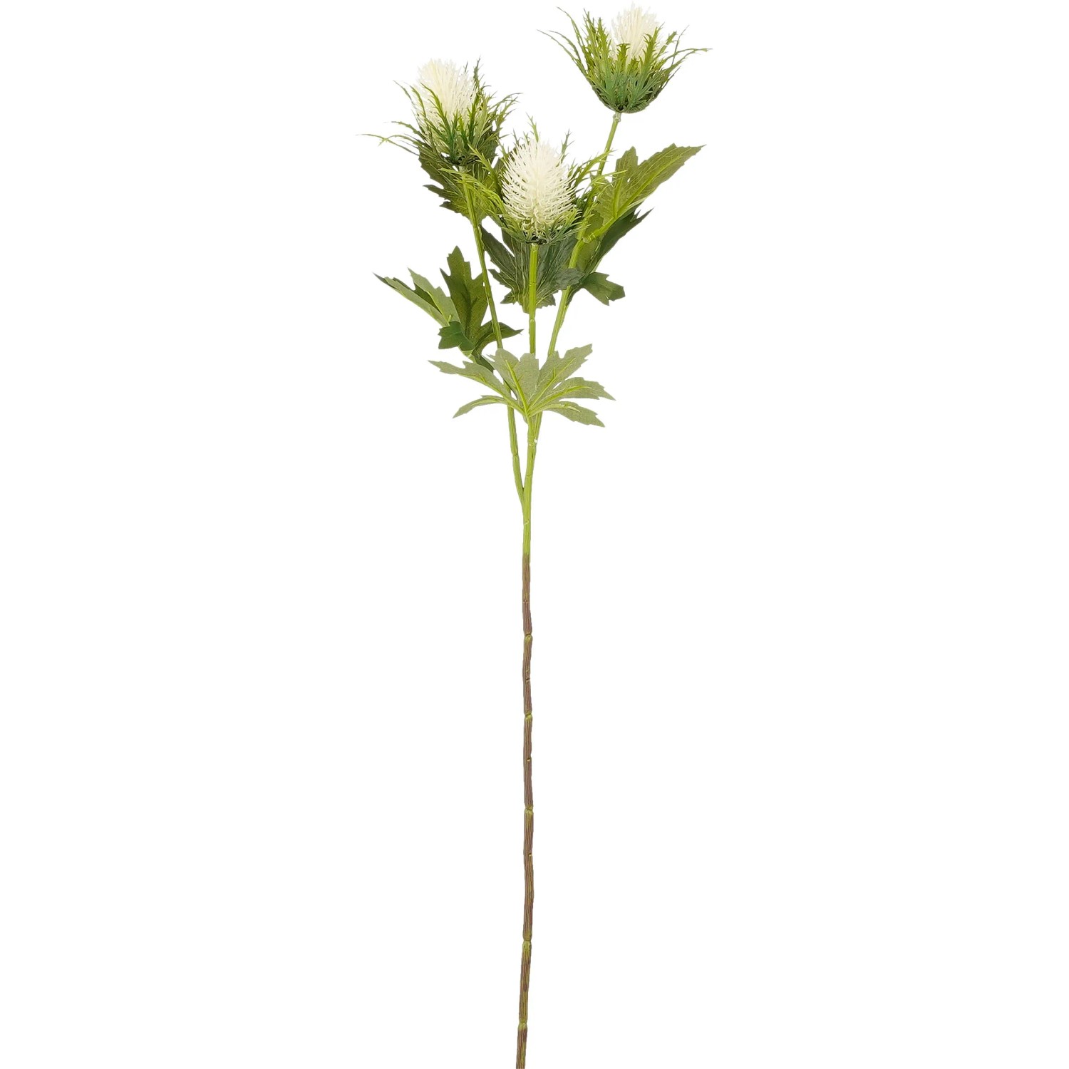 E-shop Mica Decorations Umelá vetvička bodliak, modrá, 67 cm