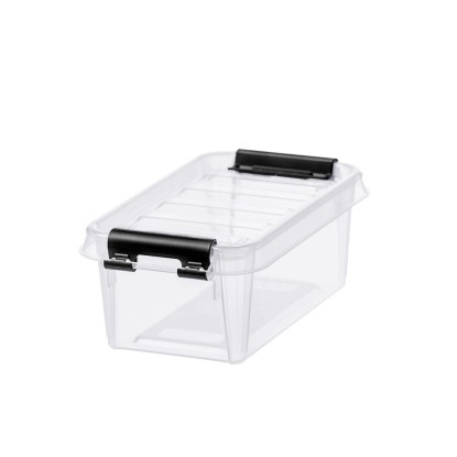 SmartStore Skladovací box Classic s vekom, transparentný, 9 x 15 x 6 cm, 0,3 l