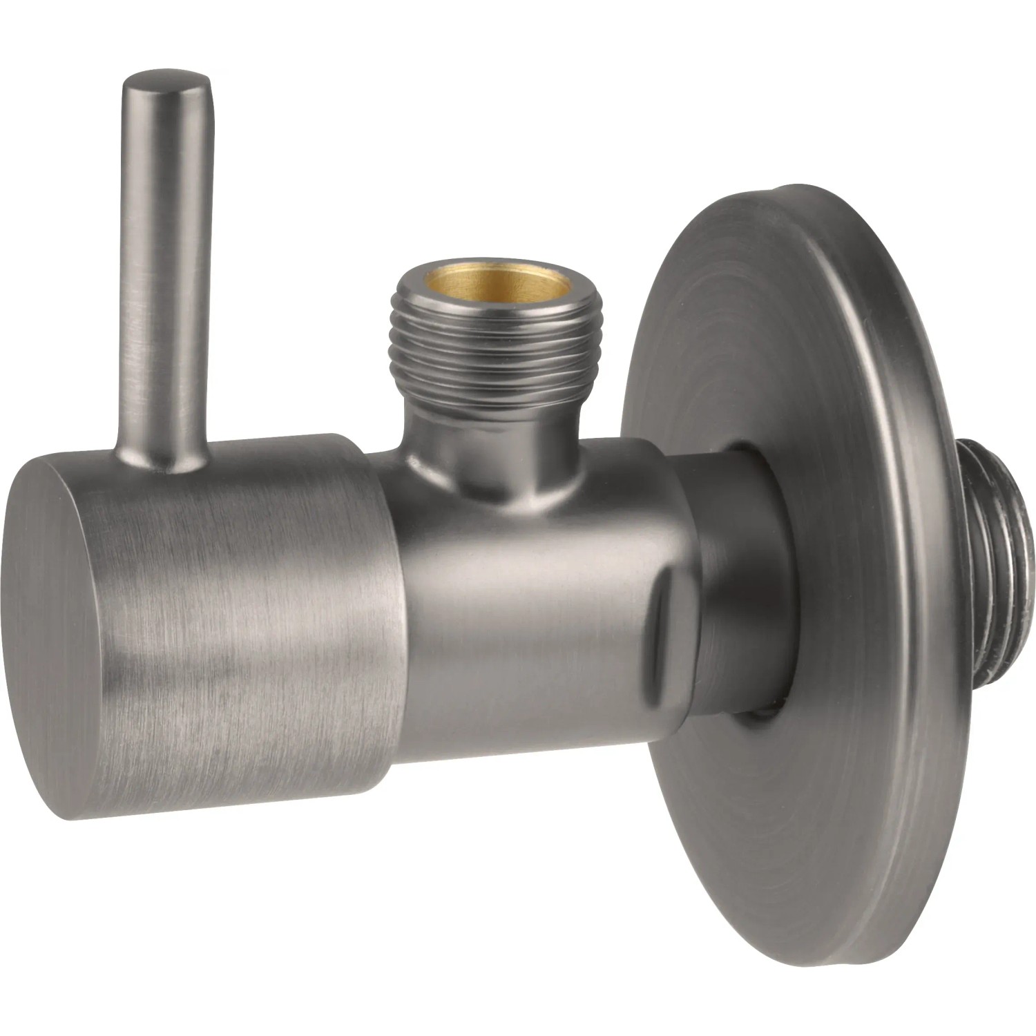E-shop baliv Dizajnový rohový ventil EV-3470 s páčkou, gunmetal, 1/2" x 3/8"