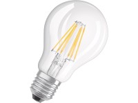OSRAM LED žiarovka Base Classic A60, E27, 6,5 W, 806 lm, 2700 K, číra, 2 ks