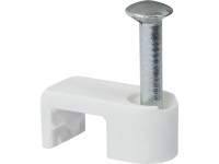 LUX Príchytky Nyfaz pr. 2 mm - 4 mm biele, 50 ks