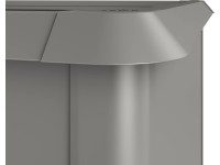 Biohort Ochrana pred slimákmi a slizniakmi pre 1 x 0,5, kremeňovo sivá, 4 cm Biohort Ochrana pred slimákmi a slizniakmi pre 1 x 0,5, kremeňovo sivá, 4 cm