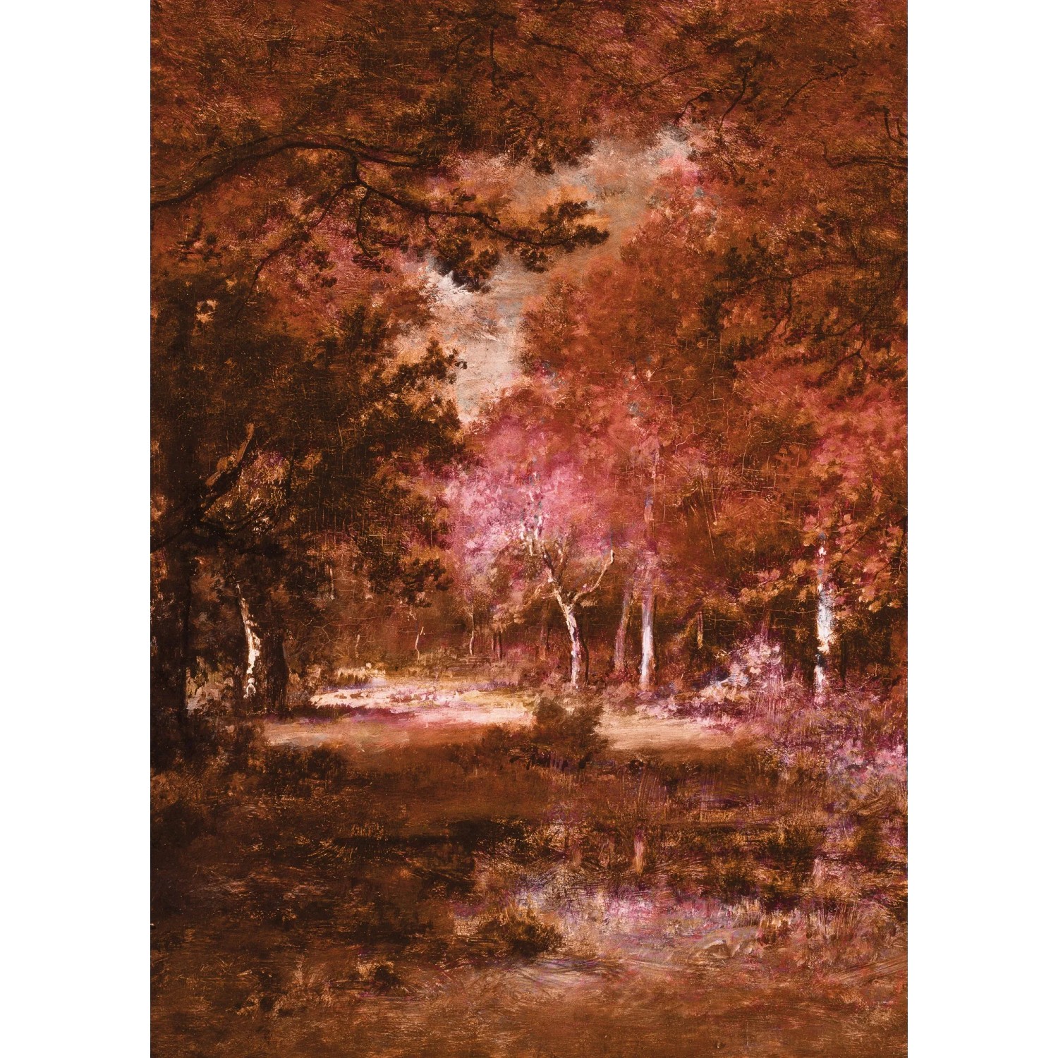E-shop Komar Vliesová fototapeta Autumna Rosso 200 x 280 cm