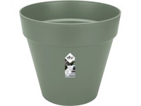 elho Kvetináč Loft Urban Round s kolieskami pistáciovo zelený, pr. 39 x 35 cm