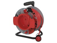 Emos PVC predlžovací kábel na bubne poh.stred, 1 zás., H05VV-F3G 1,5 mm2, 25 m