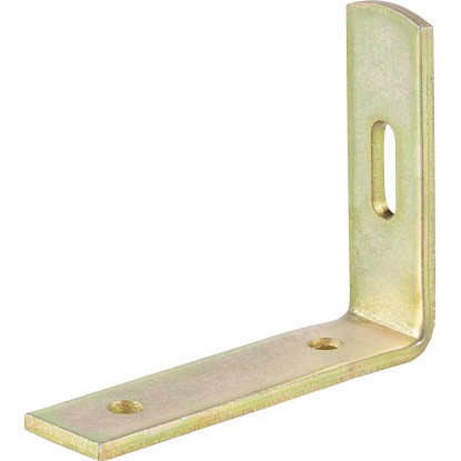 Nastaviteľný uholník žlto pozinkovaný 80 mm x 60 mm x 20 mm