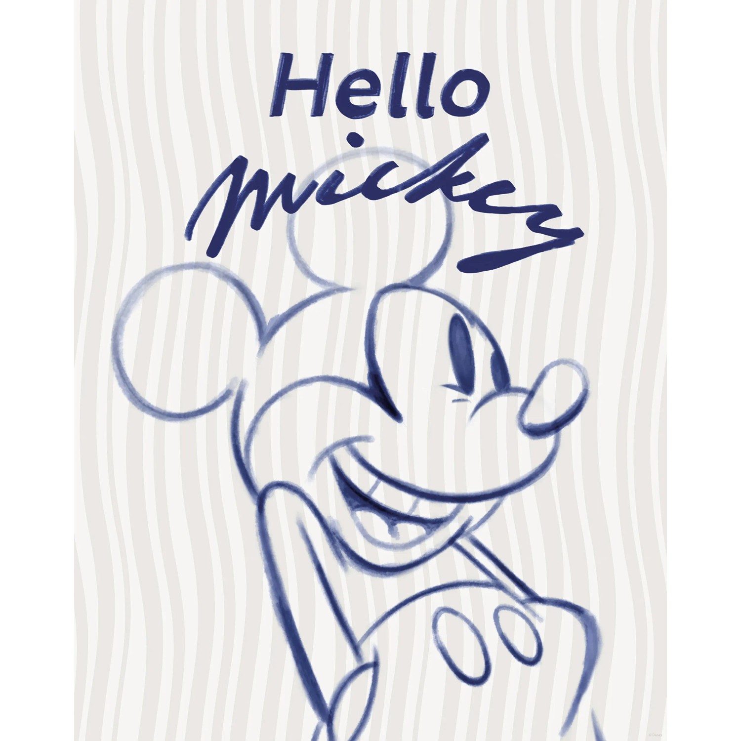 E-shop Komar Plagát Disney Mickey Mouse Hello 40 x 50 cm