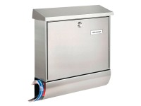 Burg Wächter Poštová schránka + priečinok súpravy Amrum 38670 ušľachtilá oceľ