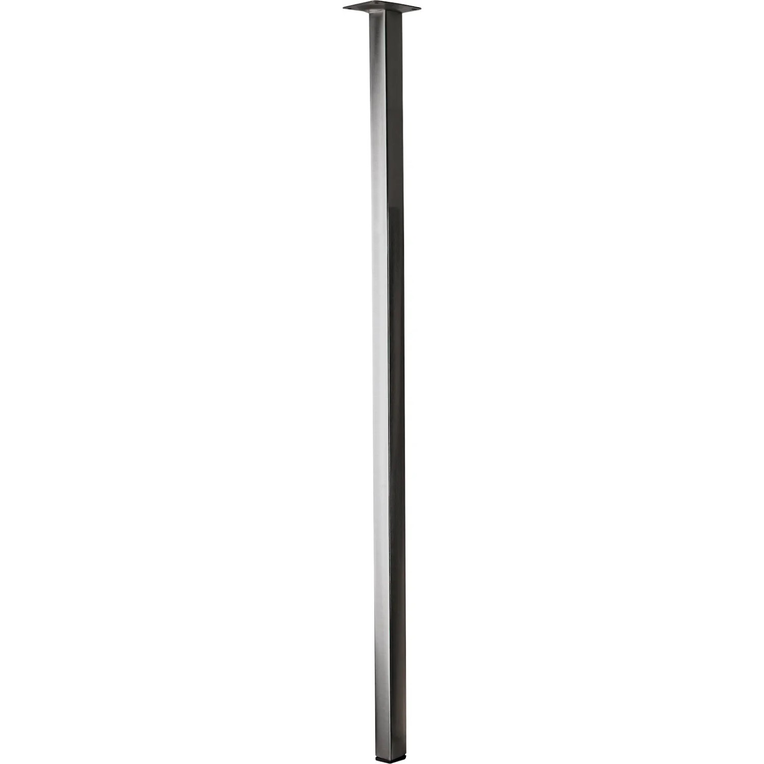 E-shop Hettich Nábytková noha hranatá, nerez, 25 x 25 x 800 mm