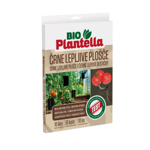 BIO PLANTELLA Lepové dosky čierne, 10 ks
