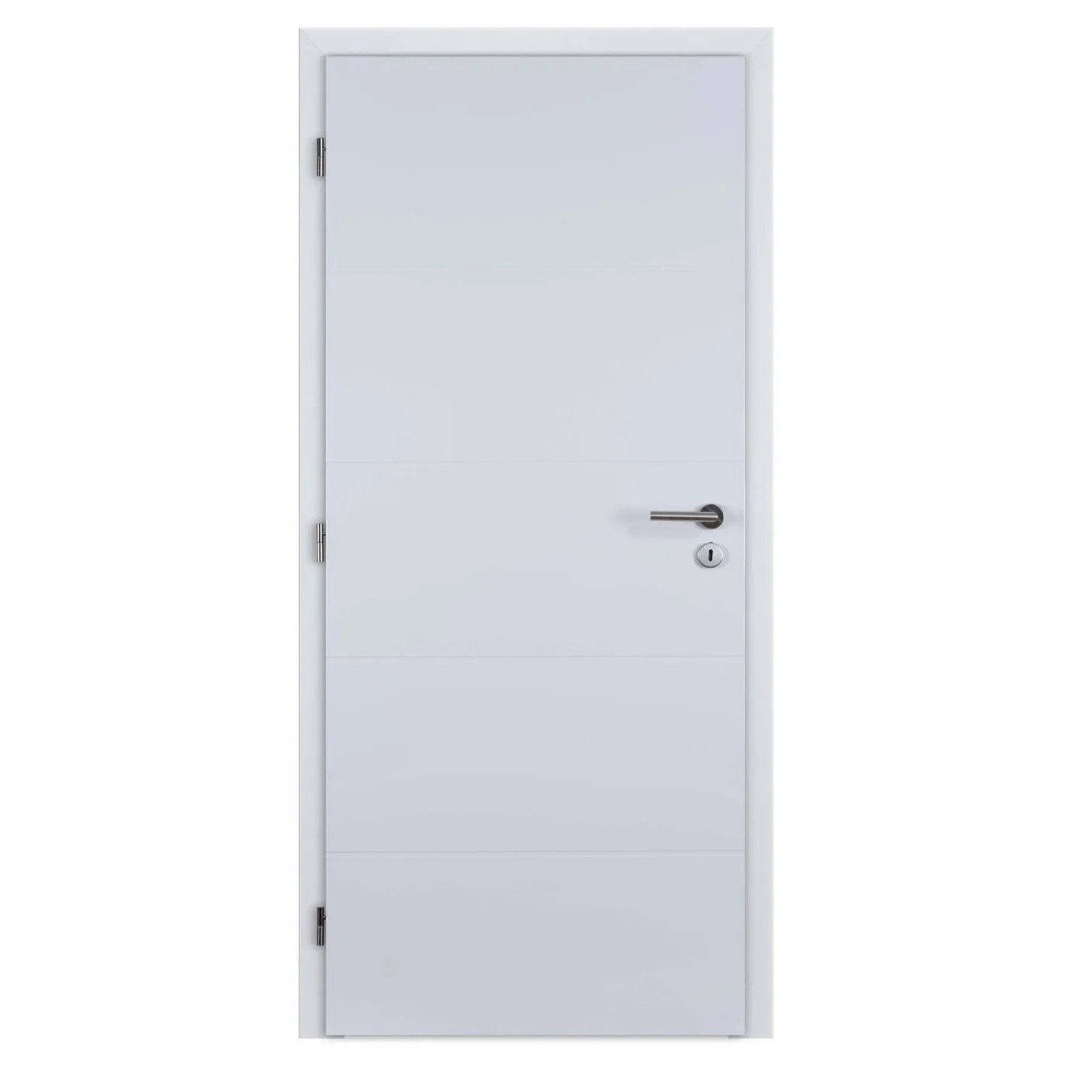 E-shop Doornite Dvere interiérové Quatro Plné 60 Ľ, biele