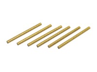 LUX Lepiace patróny zlaté, pr. 7 mm, 12 ks