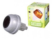 NOHEL GARDEN Viečko solárne do cintorínskej lampy + súmrakový senzor pr. 7 x 9cm