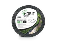 HOBIT garden Záhradný obrubník DELTA FLEX čierny 4 cm x 10 m + 20 kotv. klincov