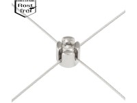 Conacord Krížová svorka, nerezová oceľ, 3 mm