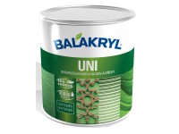 BALAKRYL Univerzálna farba na kov a drevo UNI SATIN 9016 biela 0,7 kg BALAKRYL Univerzálna farba na kov a drevo UNI SATIN 9016 biela 0,7 kg