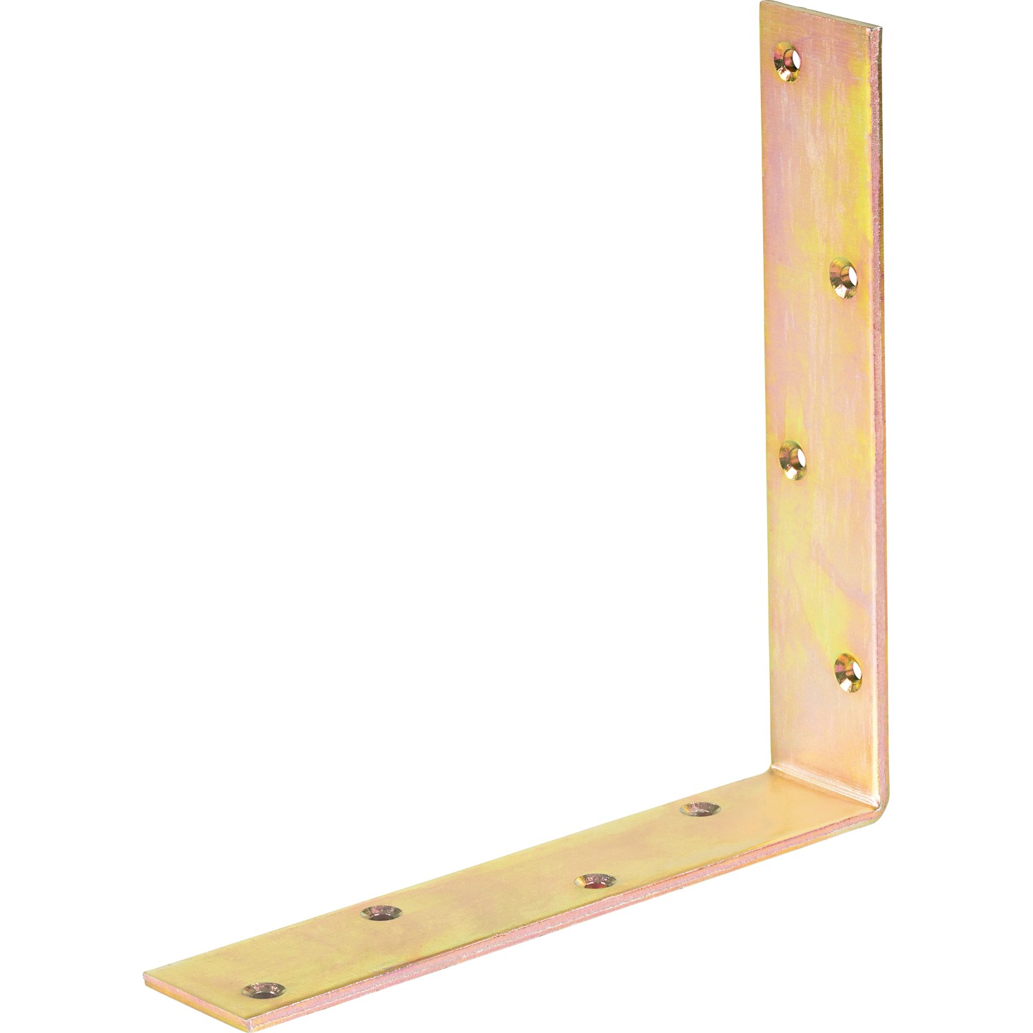 E-shop Trámový uholník nažlto pozinkovaný 200 mm x 200 mm x 40 mm