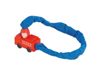 Prophete Detský reťazový zámok na bicykel s motívom hasičského auta, 65 cm