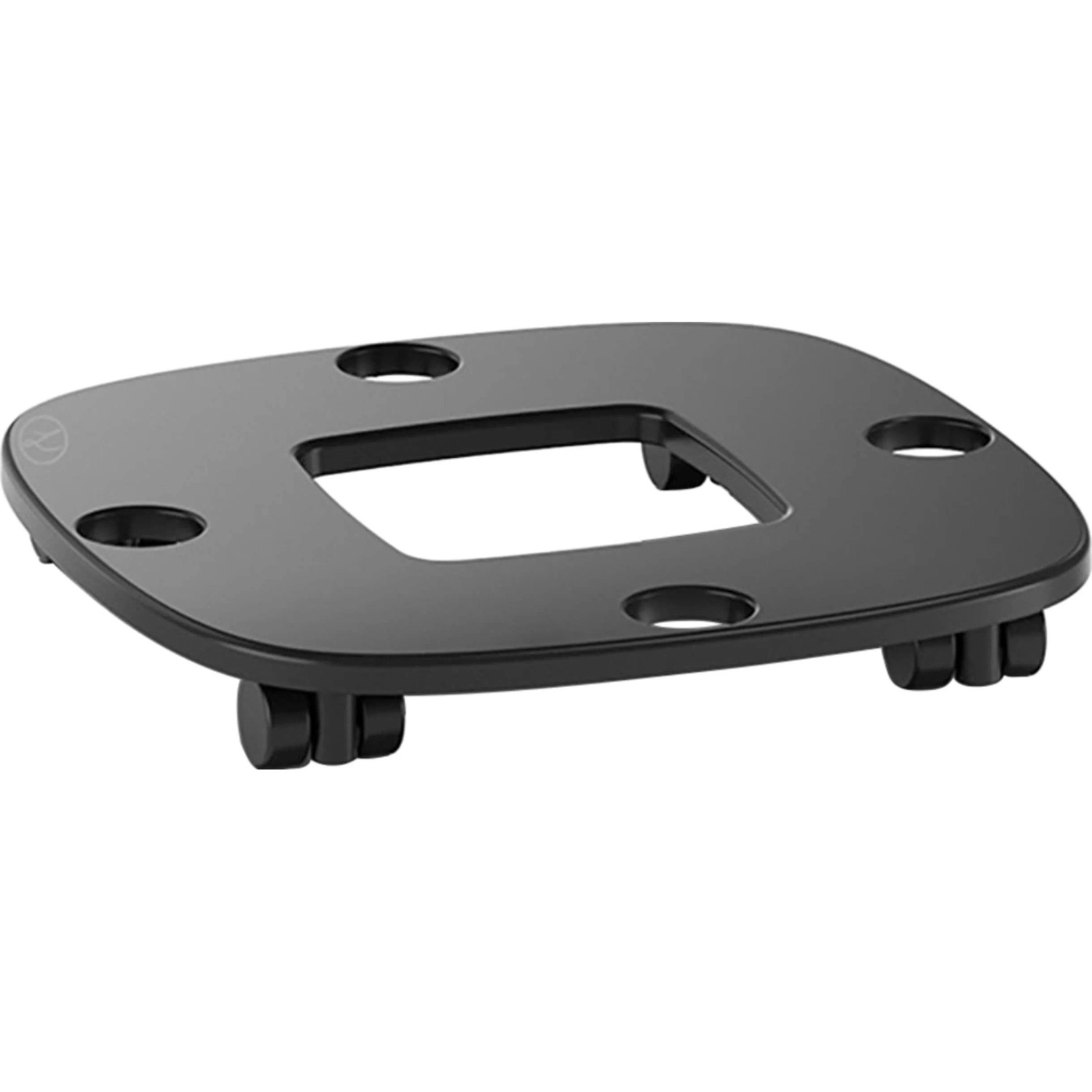 E-shop Lechuza Podstavec pod kvetináč s kolieskami Pila, čierna, pr. 30,5 cm