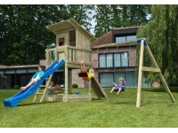Maone Drevené detské ihrisko LIBOR 2, s hojdačkami, bez šmykľavky, 130 x 150 cm