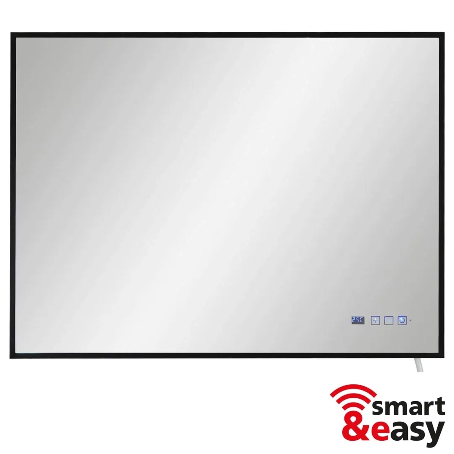 E-shop e2 Infrač. vykurovací panel INFRAe2 smart&easy mirror M 800W, 1000 x 600 x 50 mm