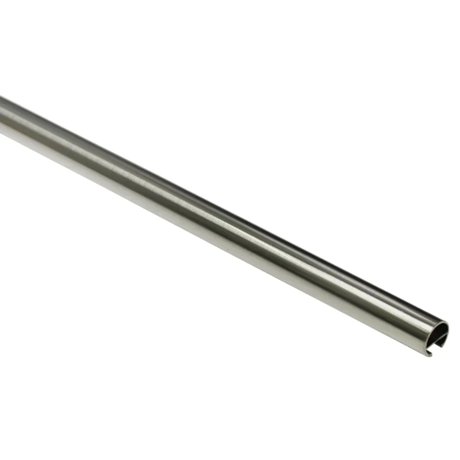 E-shop Gardinia Záclonová tyč Memphis nerezová pr. 16 x 1200 mm