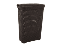 CURVER Kôš na špinavú bielizeň RATTAN hnedý 40 l, 61,5 x 26,5 x 44,7 cm CURVER Kôš na špinavú bielizeň RATTAN hnedý 40 l, 61,5 x 26,5 x 44,7 cm