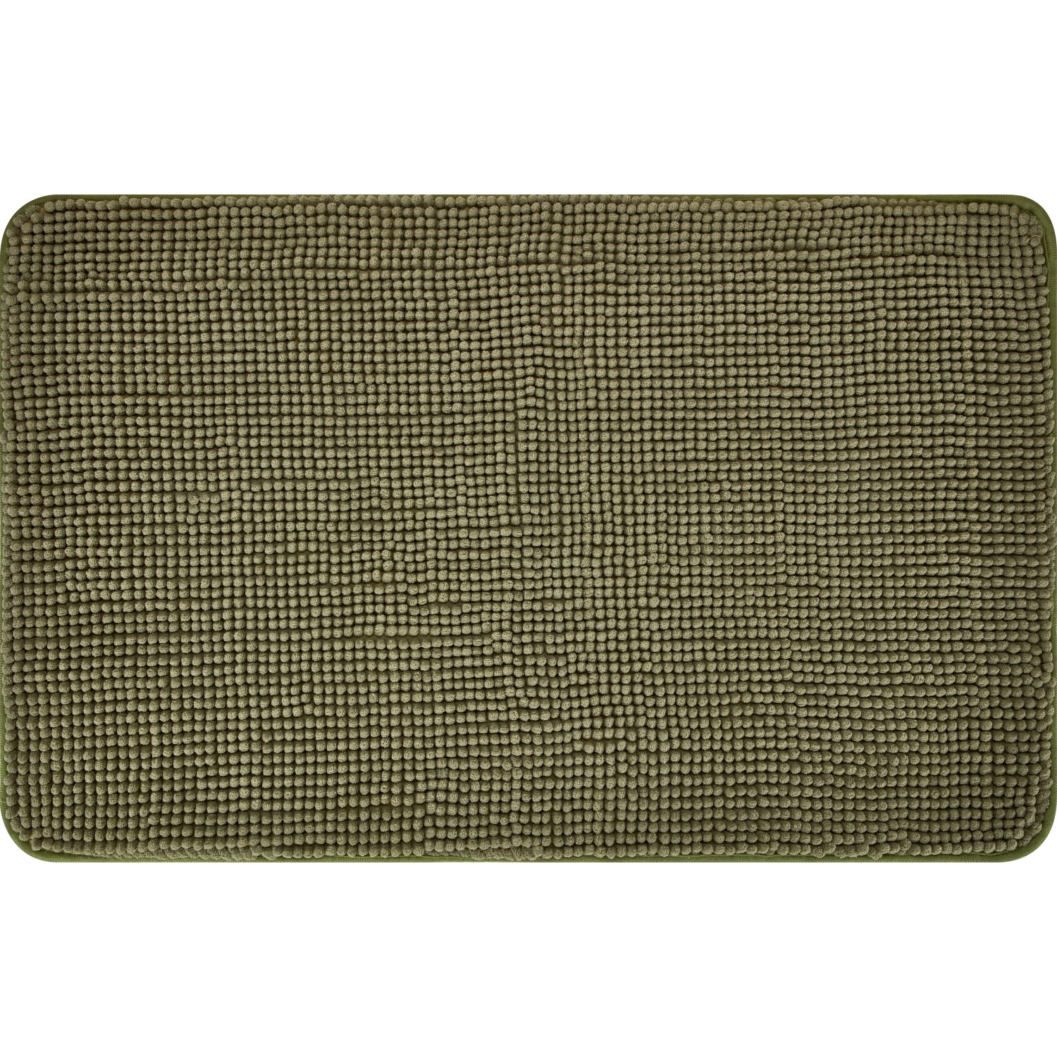 E-shop baliv Kúpeľňová predložka z polyesteru, machová zelená, 50 x 80 cm